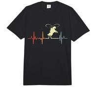 Mon cœur Bat pour l'équitation Western Comfort Colors Adult Heavyweight T-Shirt