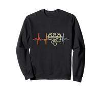 Mon cœur bat pour les œufs L'ECG de l'amateur d'œufs Sweatshirt