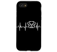 Mon cœur bat pour ma ligne de cœur de carlin Coque pour iPhone SE (2020) / 7 / 8