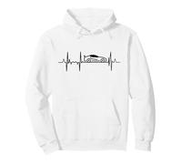 Mon cœur bat pour voitures de sport et le tuning automobile Sweat à Capuche
