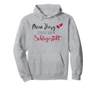 Mon cœur Bat Seulement dans la batteuse Schlager Schlagerparty Sweat à Capuche