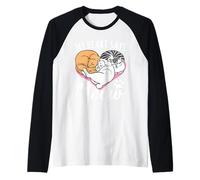 Mon cœur Dit Miaou Manche Raglan