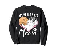 Mon cœur Dit Miaou Sweatshirt