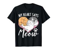 Mon cœur Dit Miaou T-Shirt