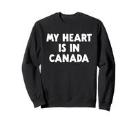 Mon cœur est au Canada Sweatshirt