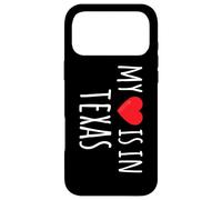 Mon CŒUR EST AU Texas Joli État américain Coque pour iPhone 17 Pro Max