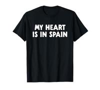 Mon cœur est en Espagne T-Shirt
