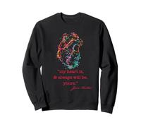 Mon cœur est et Sera Toujours Le Tien. Jane Austen Edward Meme Sweatshirt