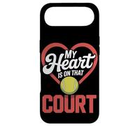 Mon cœur est sur ce Court de Tennis Coque pour iPhone Air