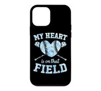 Mon cœur est sur ce Terrain de Baseball, Maman Coque pour iPhone 12 Mini