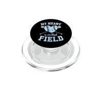 Mon cœur est sur ce Terrain de Baseball, Maman PopSockets PopGrip pour MagSafe