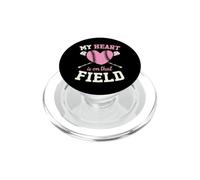 Mon cœur est sur ce Terrain de Baseball, Maman PopSockets PopGrip pour MagSafe