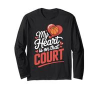 Mon cœur est sur ce Terrain de Basket Manche Longue