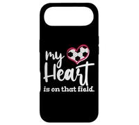 Mon cœur est sur ce Terrain de Football Coque pour iPhone Air