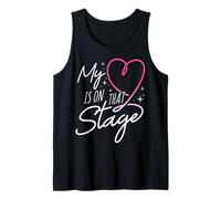 Mon cœur est sur Cette scène Maman Danseuse, récital Débardeur