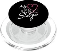 Mon cœur est sur Cette scène Maman Danseuse, récital PopSockets PopGrip pour MagSafe