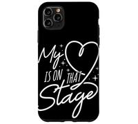 Mon cœur est sur Cette scène Récital de la Maman Danseuse Coque pour iPhone 11 Pro Max