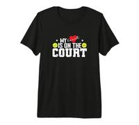Mon cœur est sur Le Court T-Shirt Haut de Gamme