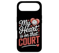 Mon cœur est tourné vers ce Terrain de Volley-Ball Coque pour iPhone Air