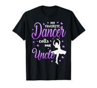 Mon Danseur préféré m'appelle Oncle Dance Oncle Niece Dancing T-Shirt