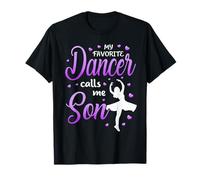 Mon Danseur préféré m'appelle Son Cute Love Dance Mom Dancing T-Shirt