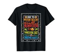 Mon déguisement de Noël Laid pour Halloween, Thanksgiving, Automne T-Shirt Graphique avec Valeur