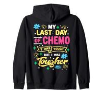 Mon dernier jour de chimio aujourd'hui, j'étais une guerrière plus coriace contre le cancer Sweat à Capuche