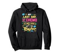 Mon dernier jour de chimio aujourd'hui, j'étais une guerrière plus coriace contre le cancer Sweat à Capuche