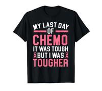 Mon dernier Jour de Chimio, c'était Dur, mais Je l'étais Encore T-Shirt Graphique avec Valeur