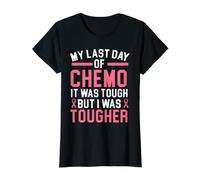 Mon dernier Jour de Chimio, c'était Dur, mais Je l'étais Encore T-Shirt Graphique avec Valeur