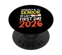 Mon dernier Jour de Classe de 2026, rentrée Scolaire 2026 PopSockets PopGrip Adhésif