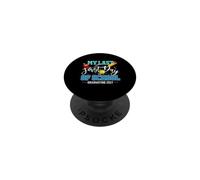 Mon dernier Premier Jour d'école 2027 Diplômé 2027 PopSockets PopGrip Adhésif