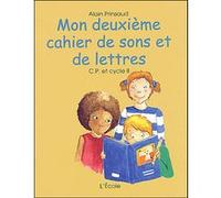 Mon deuxieme cahier de sons et de lettre Alain Prinsaud (Auteur)