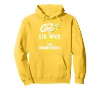 Mon Dieu est Plus Fort Que Le chrétien Guerrier de Sweat à Capuche