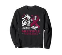 Mon Dieu est Plus Fort qu'un chrétien de Sensibilisation au myélome Multiple Sweatshirt