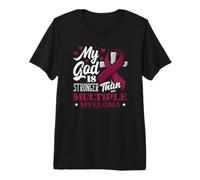 Mon Dieu est Plus Fort qu'un chrétien de Sensibilisation au myélome Multiple T-Shirt Haut de Gamme
