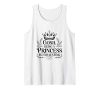 Mon Dieu, être Une Princesse, C'est épuisant Débardeur