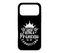 Mon Dieu, être Une Princesse est Une Fatigue Royale Tellement épuisante Coque pour iPhone 17 Pro Max