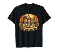 Mon Dieu Ferme la Gueule des Lions Daniel 6:22 Christian T-Shirt