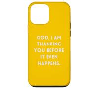 Mon Dieu, Je Te Remercie Avant même Que Cela n'arrive Coque pour iPhone 12 Mini