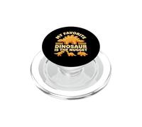 Mon Dinosaure préféré est The Nugget - Funny Food Dino Nuggets PopSockets PopGrip pour MagSafe