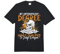 Mon diplôme d'anthropologie me Rend très Ancienne anthropologie Comfort Colors Adult Heavyweight T-Shirt