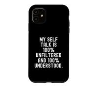 Mon Discours intérieur est 100% Non filtré et Compris à 100% Bold Coque pour iPhone 11