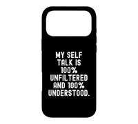 Mon Discours intérieur est 100% Non filtré et Compris à 100% Bold Coque pour iPhone 17 Pro Max