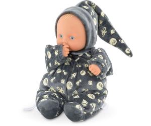 Mon Doudou COROLLE - Babipouce Brille dans la Nuit - 28 cm - senteur de vanille - dès la naissance