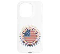 Mon Drapeau, ma Foi, ma Force Drapeau américain USA Patrioti Coque pour iPhone 15 Pro
