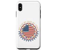 Mon Drapeau, ma Foi, ma Force Drapeau américain USA Patrioti Coque pour iPhone XS Max