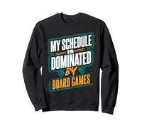 Mon Emploi du Temps est dominé par Les Jeux de société Funny Game Night Sweatshirt