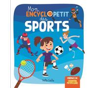 Mon encyclopetit des sports - Mathieu Fortin - Petits Genies - cartonné - Document jeunesse