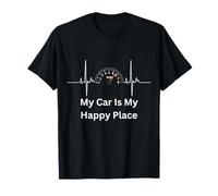 Mon Endroit Heureux - Car Guy Racer Auto Mechanic Racer T-Shirt
